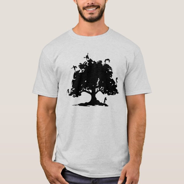 Camisa del árbol de Hip Hop (Anverso)