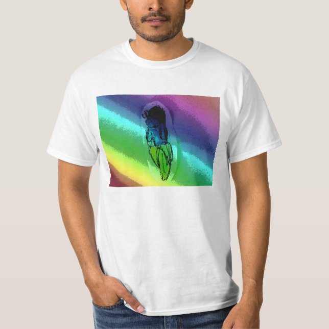 Camisa del arco iris de Bananatee (Anverso)