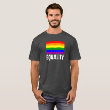 Camisa del arco iris del orgullo de LGBT