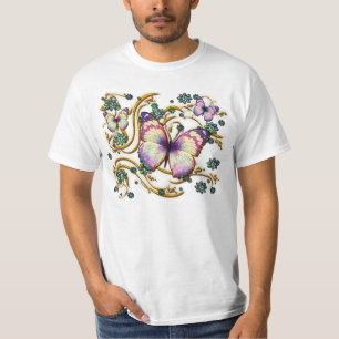 Camisa del arte 6A de la mariposa