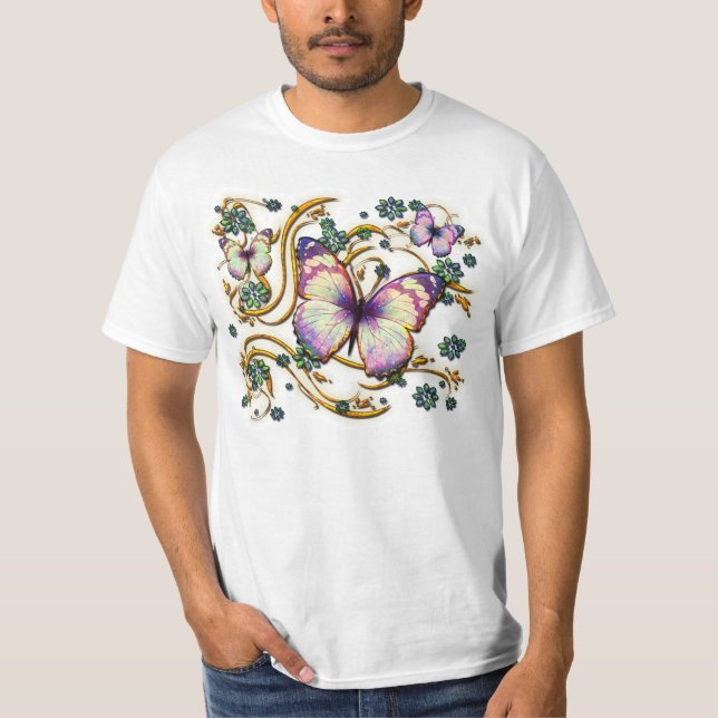 Camisa del arte 6A de la mariposa (Anverso)