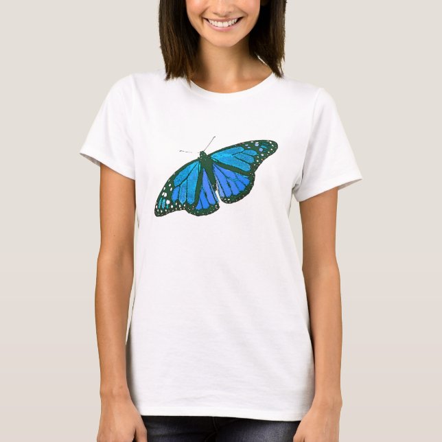 Camisa del arte de la mariposa de monarca (Anverso)