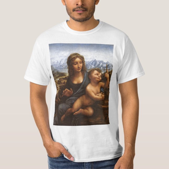 Camisa del arte de Leonardo da Vinci (Anverso)