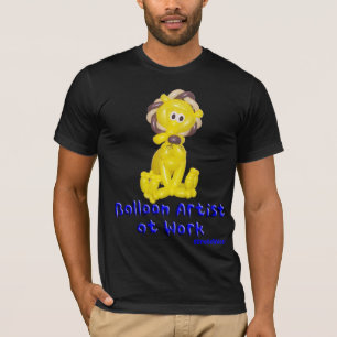 Camisa del arte del globo del león - artista del