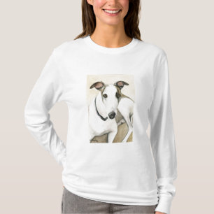 Camisa del arte del perro del galgo