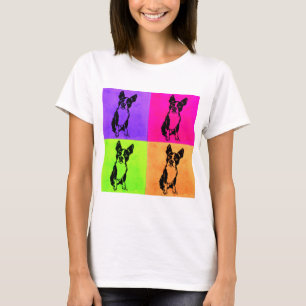 Camisa del arte pop de Boston Terrier
