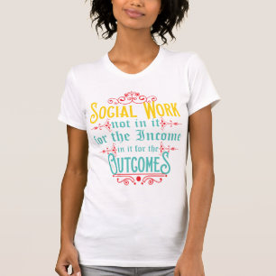 Camisa del asistente social - camiseta del humor