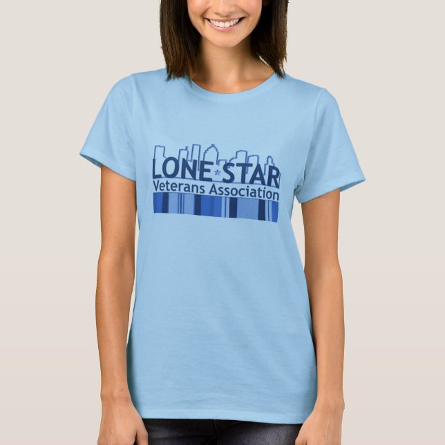 Camisa del azul de las señoras LSVA (Anverso)