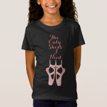 Camisa del ballet de la danza los únicos zapatos