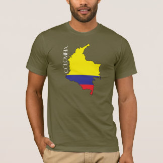 Camisa del Bandera-Mapa de Colombia