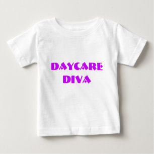 Camisa del bebé de la DIVA de la GUARDERÍA de