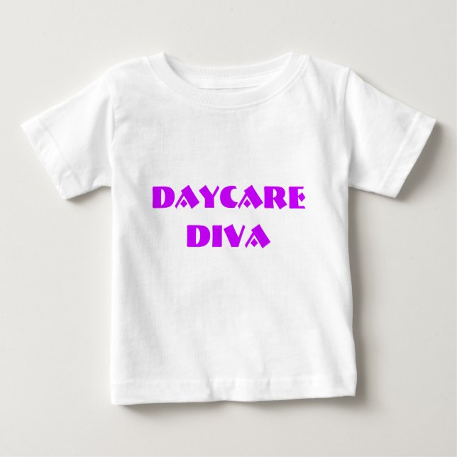 Camisa del bebé de la DIVA de la GUARDERÍA de (Anverso)