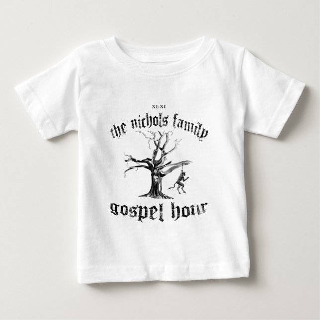 Camisa del bebé de TNFGH (Anverso)