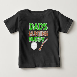 Camisa del bebé del compinche de la caza del papá