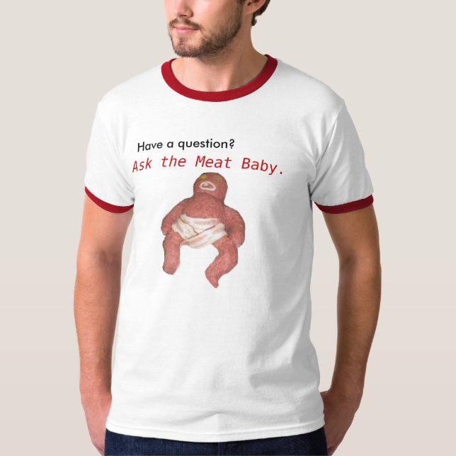 Camisa del bebé del consejo (vegetariano amistoso) (Anverso)