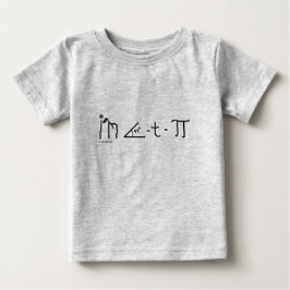camisa del bebé del cutie pi