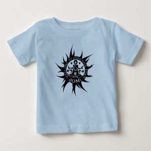 camisa del bebé del dOMi WTAT