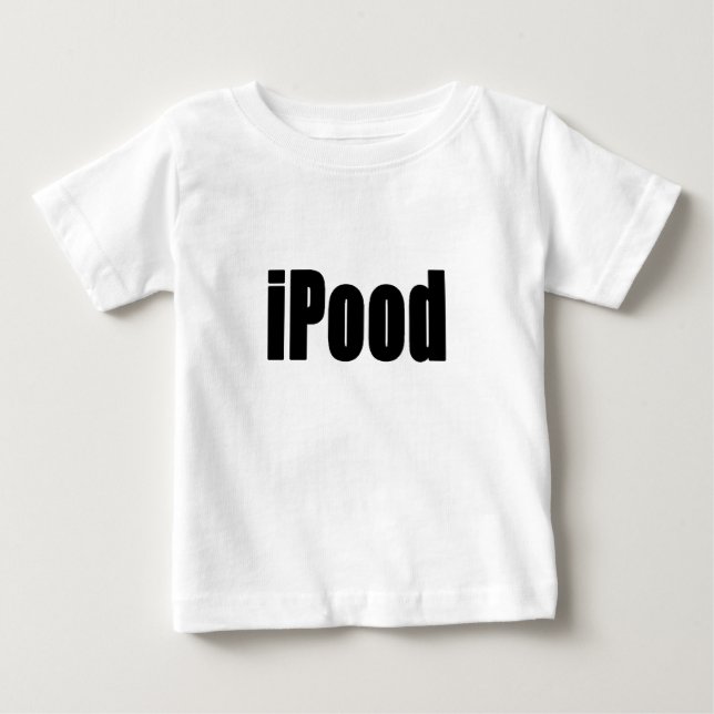 camisa del bebé del iPood (Anverso)
