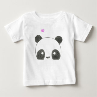 Camisa del bebé del oso de panda
