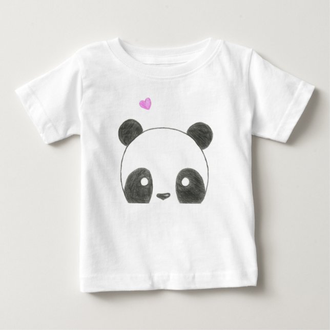 Camisa del bebé del oso de panda (Anverso)