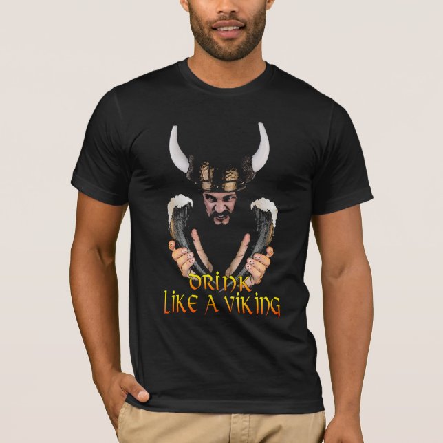 Camisa del bebedor de cerveza de Viking (Anverso)