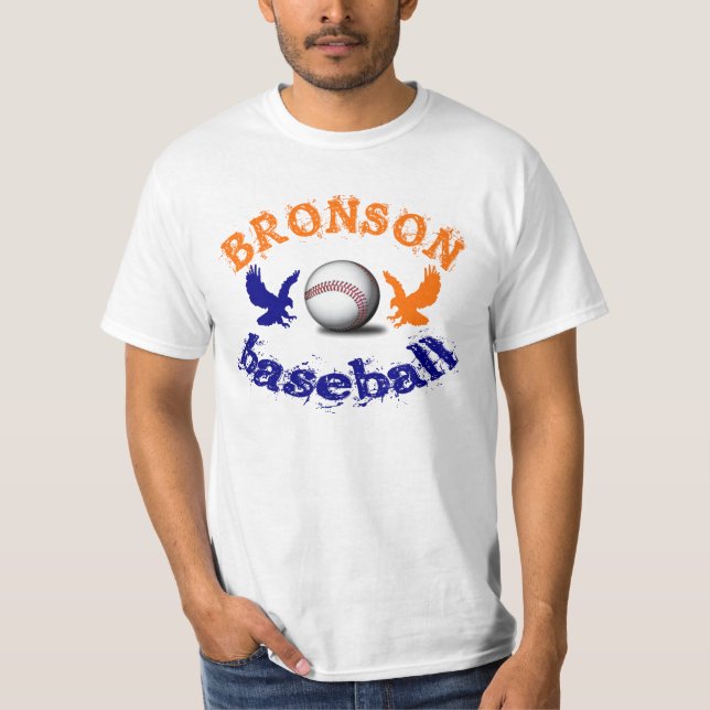Camisa del béisbol de Bronson Eagles (Anverso)