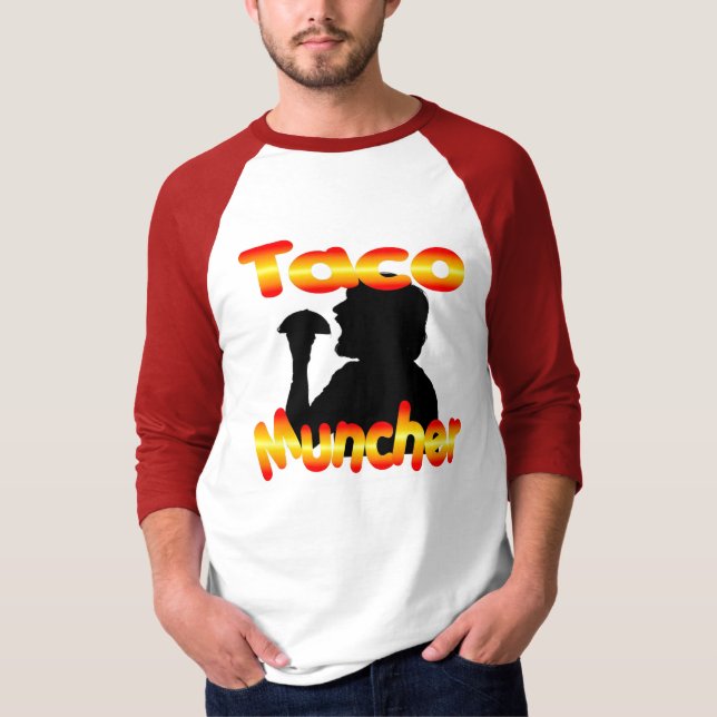 Camisa del béisbol de Muncher del Taco (Anverso)