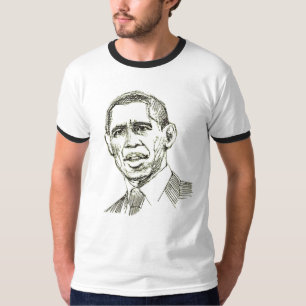 Camisa del bosquejo de Obama