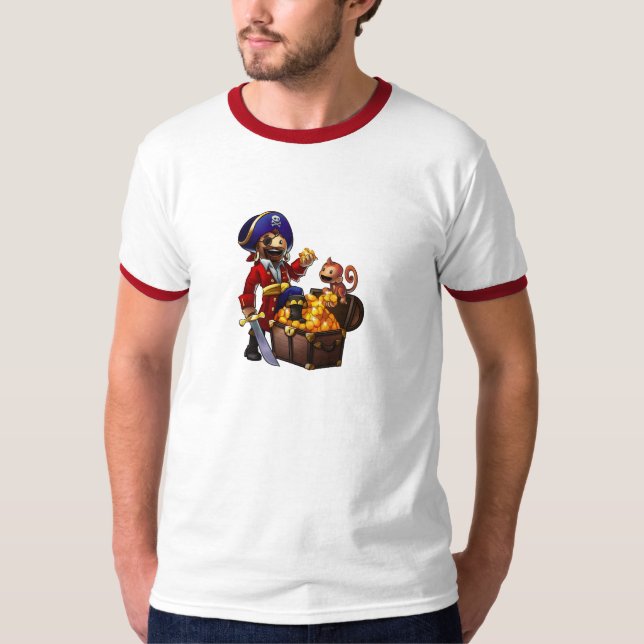 Camisa del botín del pirata (Anverso)