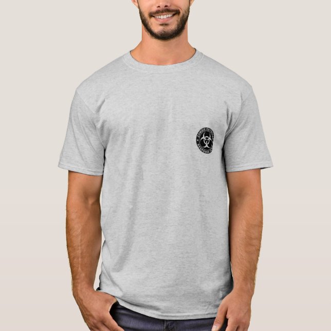 Camisa del brote del zombi (Anverso)