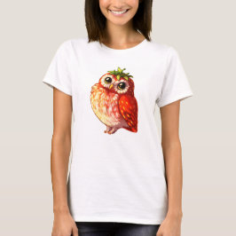 Camisa del búho de la fresa