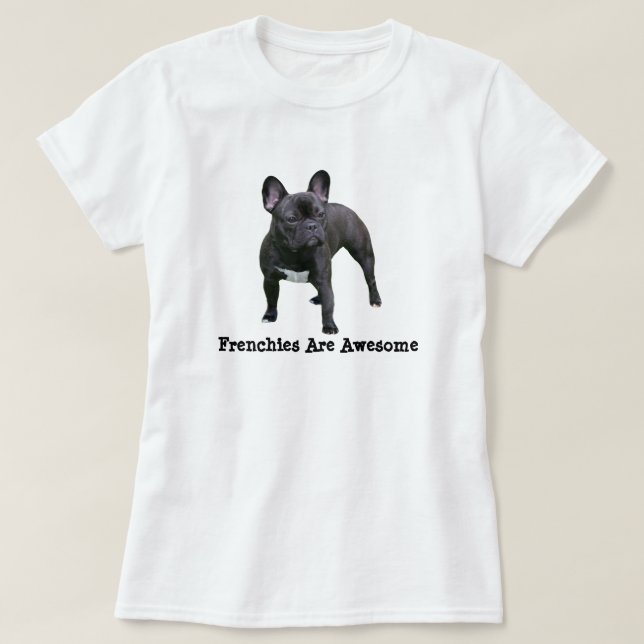 Camisa del bulldog francés (Diseño del anverso)