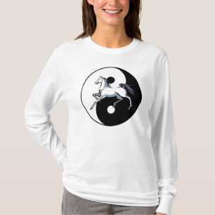 Camisa del caballo de Yin Yang