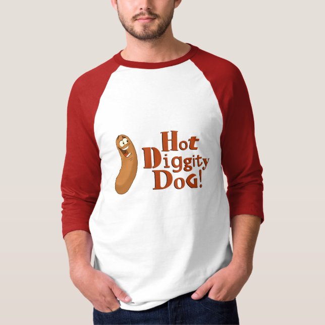 Camisa del Caliente-Diggity-Perro (Anverso)