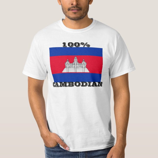CAMISA DEL CAMBOYANO DEL 100% (Anverso)