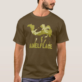 camisa del camelflage