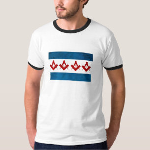 Camisa del campanero bandera/OL33 de Chicago