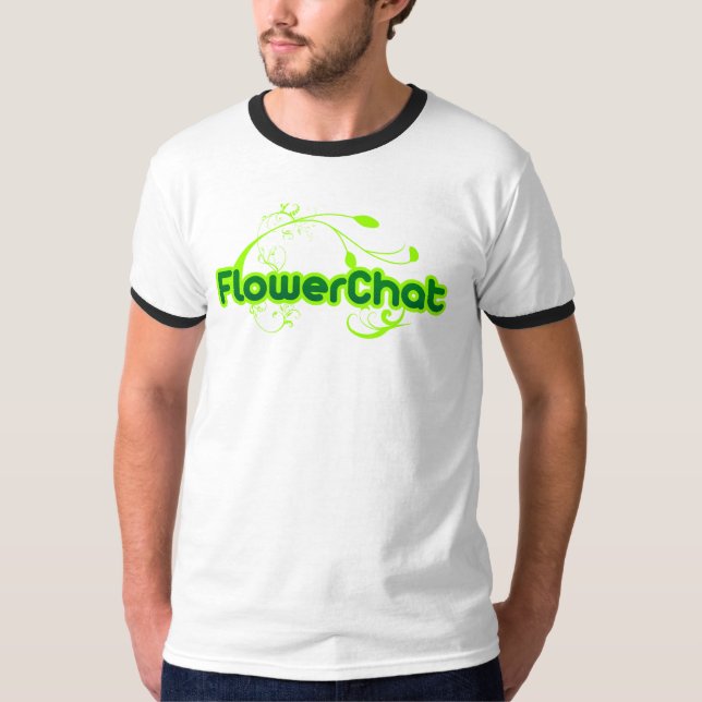 Camisa del campanero de FlowerChat (Anverso)