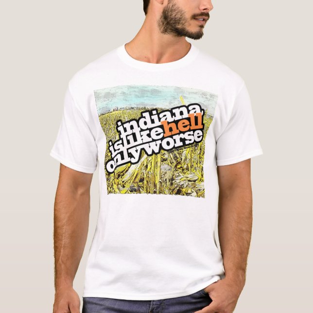 CAMISA DEL CAMPO DE MAÍZ DE INDIANA (Anverso)