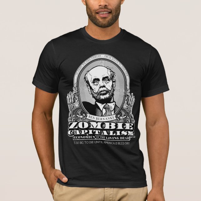 Camisa del capitalismo del zombi (Anverso)