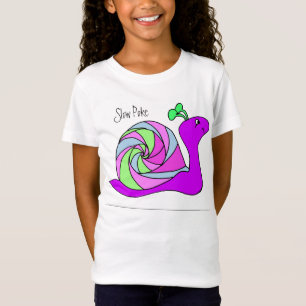 Camisa del caracol para los chicas