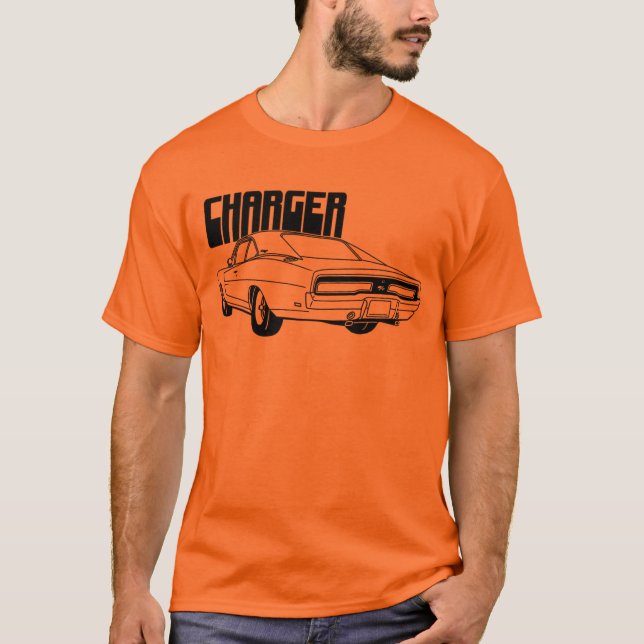 camisa del cargador de 1969 1970 Dodge (Anverso)