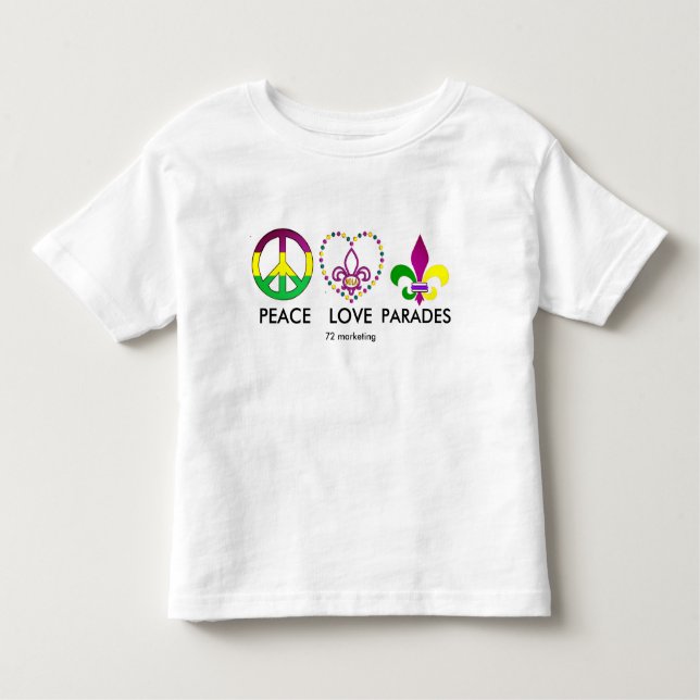 Camisa del carnaval de los DESFILES del AMOR de la (Anverso)