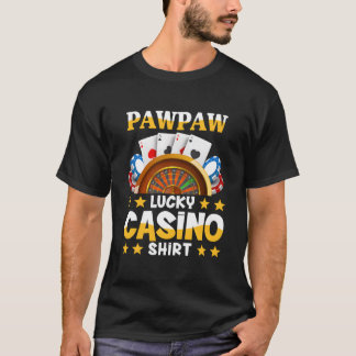 Camisa Del Casino Para Pawpaw Funny Lucky Casino