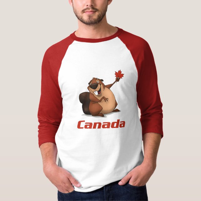 Camisa del castor de Canadá (Anverso)