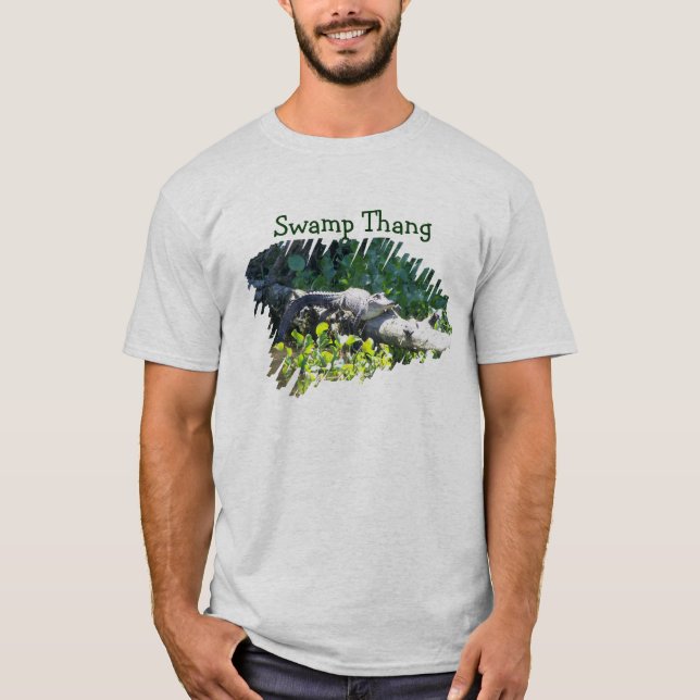 Camisa del cazador del cocodrilo de Thang Luisiana (Anverso)