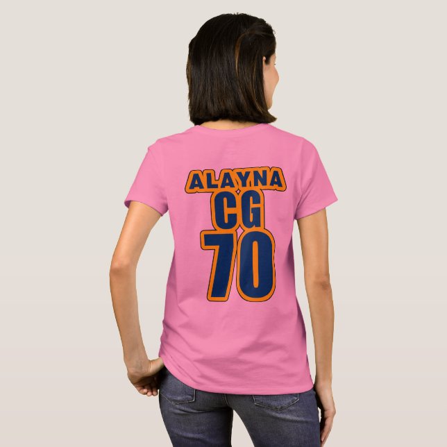 Camisa del CG 70 de Alayna (Reverso completo)