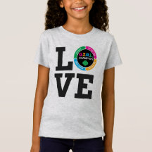 Camisa del CHICA del amor del GS (chicas)
