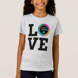 Camisa del CHICA del amor del GS (chicas)