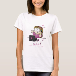 camisa del chica del iGeek